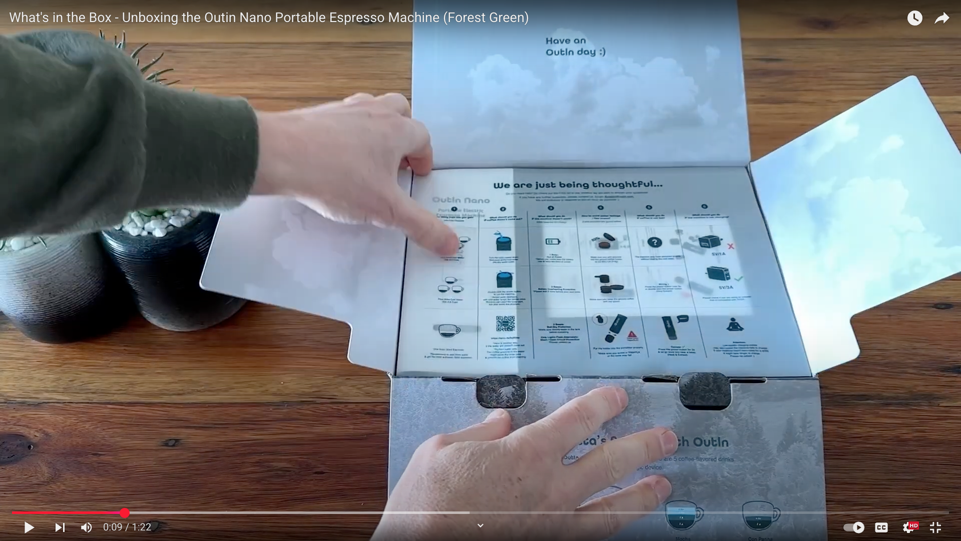 Load video: Unboxing the Outin Nano portable espresso machine